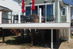 Catalina Redwood - Deck Glass Railing