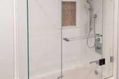 custom frameless glass shower door
