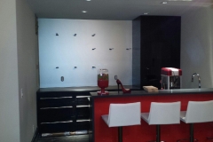 Bar Wall Acid Etched Glass